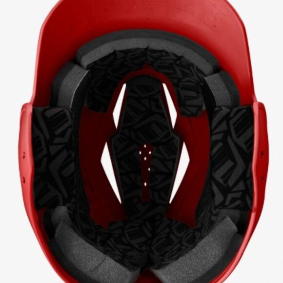 EvoShield XVT 2.0 Batting Helmet - Scarlet - Matte - NEW - Picture 2 of 5